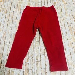 【まとめ売り・3点セット】UNIQLO 子ども服　長ズボン　90 10分丈の画像