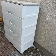 【23日まで】フィッツプラス 天馬 5段チェスト メープルの画像