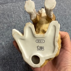 DAITO「Ceramic Art Collection」シリーズ　コリー　陶器の画像