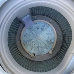 KL48 ★直接お引取りのみ★ ハイアール 全自動洗濯機 5.5kg洗い　20年製　JW-C55FK　動作OKの画像