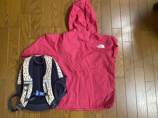 THE NORTH FACE ザ・ノースフェイス　ブックパック　Book pack レインウェア　ウインドブレーカー140 セット
