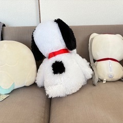 美品　ぬいぐるみ　モクロー　スヌーピー　ターボババア（招き猫） ダンダダン ポケモンの画像