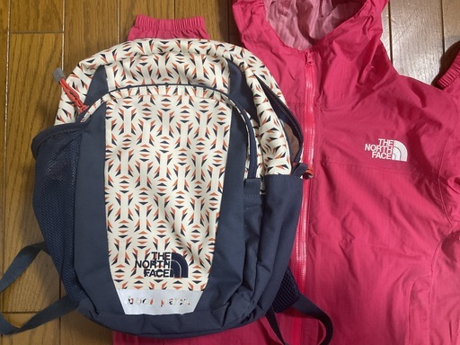 THE NORTH FACE ザ・ノースフェイス　ブックパック　Book pack レインウェア　ウインドブレーカー140 セット