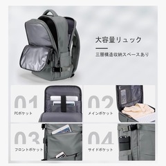 旅行用リュック／0円の画像