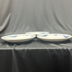 11386😸 砥部焼 皿  和食器 ３枚セットの画像