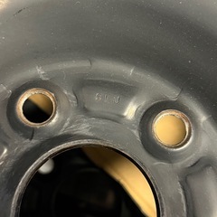 ホンダ  純正 15インチ 6JJ スチールホイール 鉄ホイール 4本セット 刻印SLJの画像