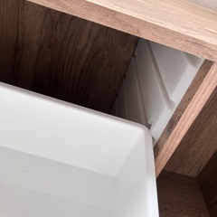 【アイリスオーヤマ】横置き用引き出し付き　カラーボックスの画像