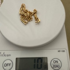 「再投稿」K18  ６面喜平ブレスレット10gの画像