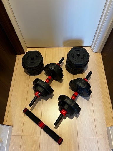 STEADY 可変式ダンベル　20kg✖️2個せっとセット