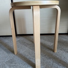 IKEA（イケア）
木製スツールの画像