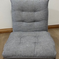 座面が伸ばせる座椅子の画像