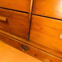 【2/27引取要】カントリー風キャビネットの画像