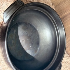 8号土鍋 直径26cm 菜箸置き溝付き 数回使用の画像