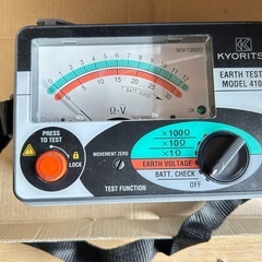 Kyoritsu アナログ地面テスター 4102Aの画像