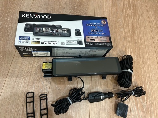 ドライブレコーダー　KENWOOD 前後カメラ