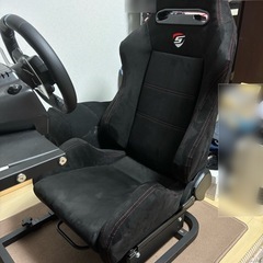 レーシングコックピット&ハンコン&モニターセット一式の画像