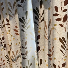 遮光カーテン 100X180cm 2枚の画像