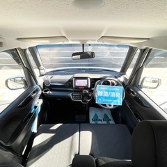 安心の総額表示！車検満たん★ホンダN-boxカスタム電動スライドドア禁煙車BluetoothナビTV etcエコアイドルの画像
