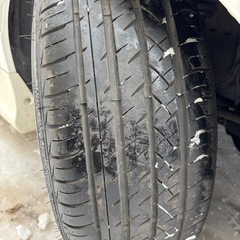 18インチ タイヤホイールセット PCD100、114.3 8.5J×2本 9.5J×2本　215/35R18 バリ溝 の画像