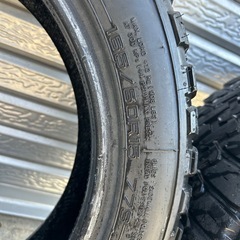 中古ジャンク　ナンカンマッドタイヤ165-60/R15 の画像