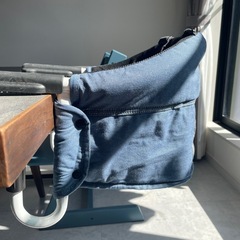 KATOJI テーブル取り付け式ベビーチェア デニムの画像