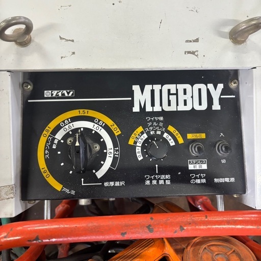 MIG半自動溶接機／ガスシールドメタルアーク溶接機／MIGBOY／ダイヘン／CPSS-135／大同興行株式会社／大阪変圧器株式会社