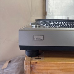 Sansui レコードプレーヤー　SR-535の画像