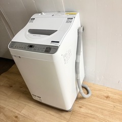 美品❗️便利で大人気の乾燥機付き縦型全自動洗濯機❗️大阪、大阪近郊配送と設置無料の画像