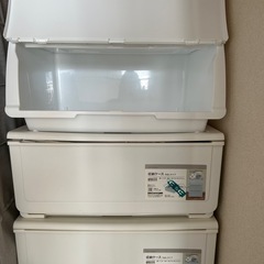 【決定しました　3月後半お渡し限定　衣類収納ボックス３点セット】の画像