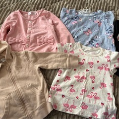 16点ベビー服セット サイズ80 多様デザインの画像