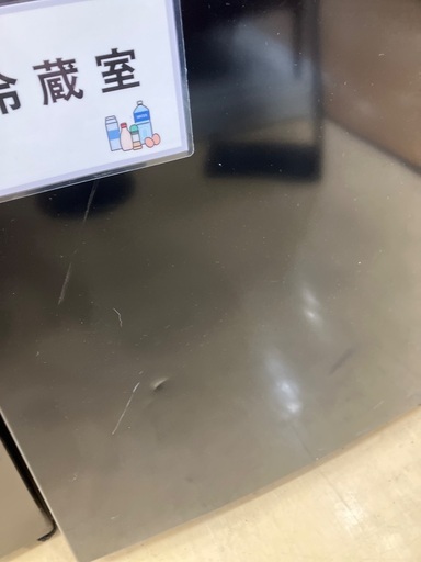 【半年間動作保証付き】Hi sense 2ドア冷蔵庫　HR-B9501B 2022年製　93L ｷｽﾞ•ﾍｺﾐ有
