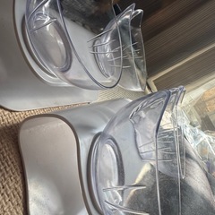 猫　ご飯入れ　お皿2 セットの画像