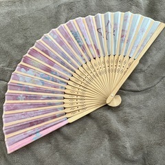 扇子　ピンク　和　日本の画像