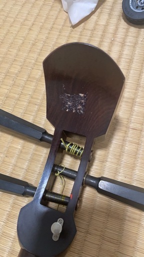 紅木地唄三味線 