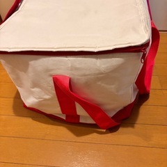 カゴ付き　レジカゴ保冷バック大の画像