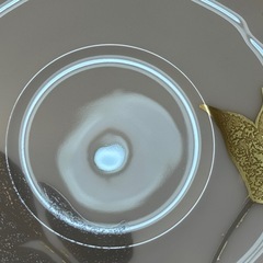 A8081【大倉陶園】技法シリーズ 金蝕バラ カップ＆ソーサーの画像