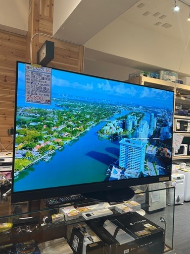 配送可【パナソニック】55V液晶テレビ（訳アリ）★2020年製　クリーニング済み/6ヶ月保証付き【管理番号0219】五