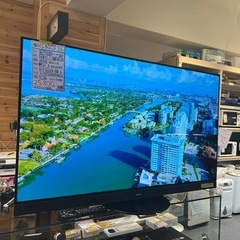 配送可【パナソニック】55V液晶テレビ（訳アリ）★2020年製　クリーニング済み/6ヶ月保証付き【管理番号0219】五の画像