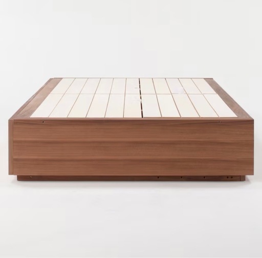 無印良品　収納つきシングルベッド