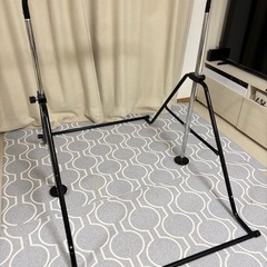 子供用折り畳み鉄棒　5段階調整　ダバダ　の画像