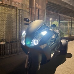 値引き✨️ マジェスティ仕様トライク 200cc 整備車両‼︎ 乗って帰れます。ナンバー付きの画像