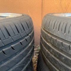 アルファード　ベルファイヤ等　　20インチ！4本！1本曲がり、パンクあり。ジャンク！の画像