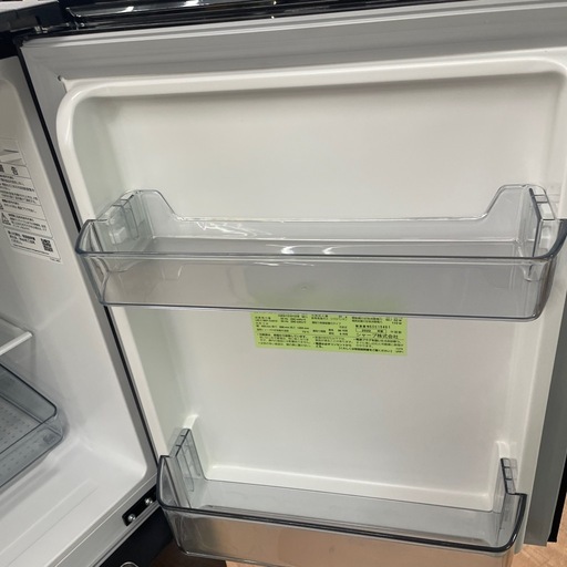 ☆ドリーム荒牧店☆ジモティー割引有☆【クリーニング済み】シャープ/2ドア冷蔵庫/SJ-GD15H-B/152L/2022年製/中古品