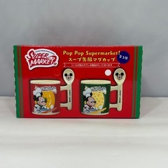 ⑰ ディズニー ミッキーマウス スープ缶風 マグカップ アソート レッドの画像