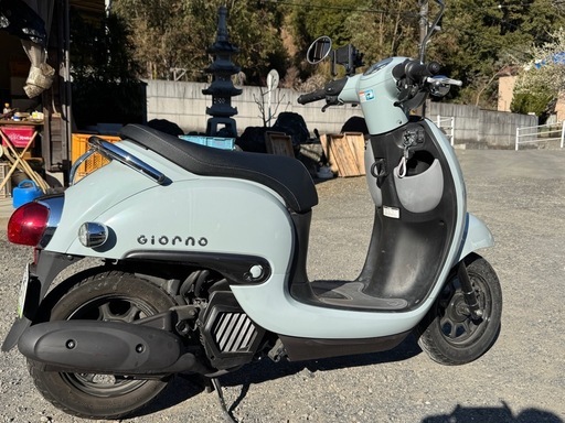 原付　バイク　ホンダ　ジョルノ　走行距離1100キロ　自賠責R11年まで　ヘルメット&アームカバー付き