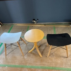 テーブル、チェアーセット
の画像