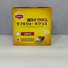 ㉕ Lipton 蓋付き ウォールグラス アソート アップルの画像