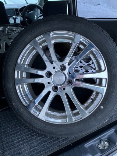 アルジャーノン製の「Fenice AL1（フェニーチェAL1）」ホイールです。﻿ 165/60Ｒ 15　77Hアルミホイール