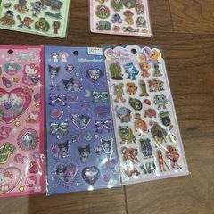 ボンボンドロップシール　サンリオ　ジュエルシール　ぷくぷくシールの画像