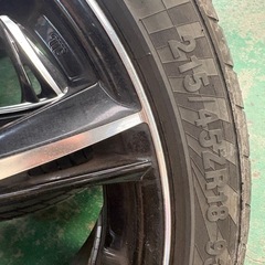 お値下不可！社外 アルミホイール 4本  の画像